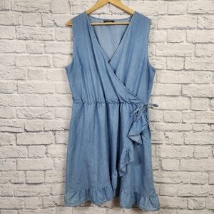 Song of Style Chambray Mini Dress